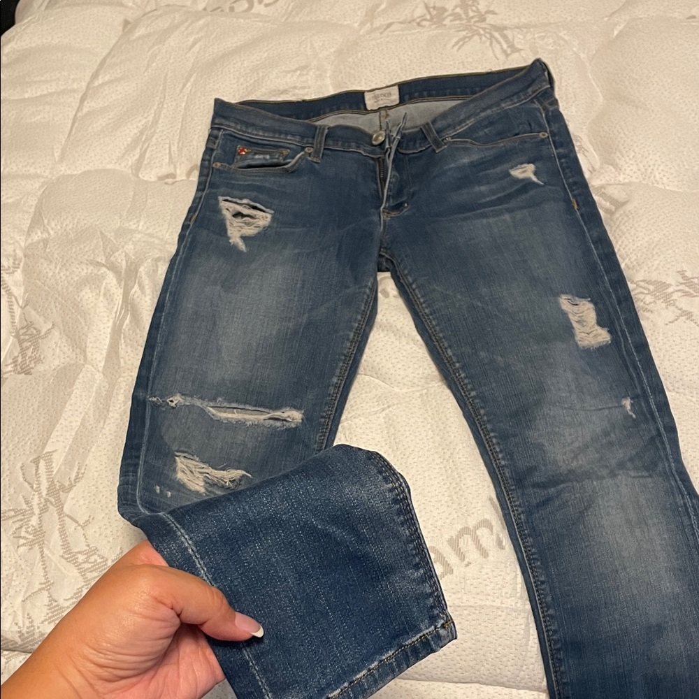 Hudson Jeans Distressed Denim